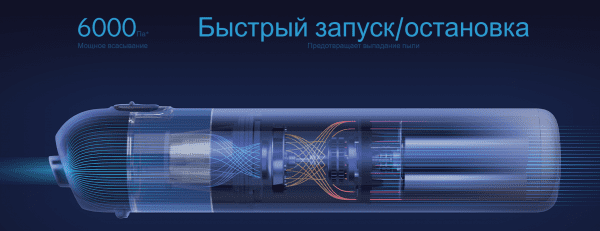 Ручной аккумуляторный пылесос Mi Vacuum Cleaner mini SSXCQ01XY (BHR5156EU)