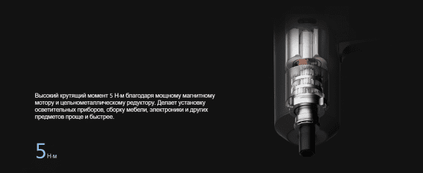 Отвертка аккумуляторная Mi Cordless Screwdriver (Electronic) MJDDLSD001QW (DZN4019TW)