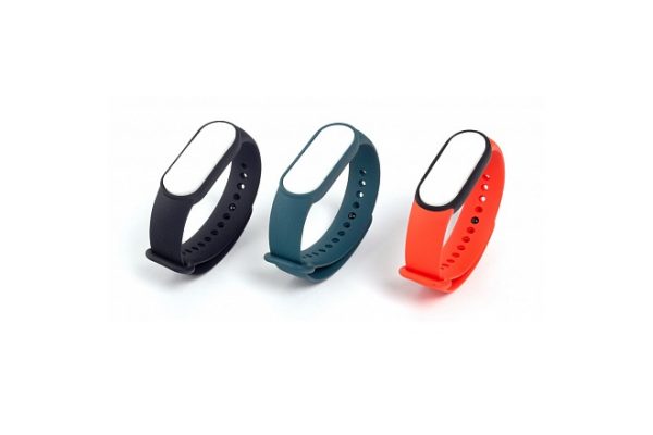 Ремешок Mi Smart Band 6 Strap (3 pack) Black/Orange/Blue (BHR5134GL)