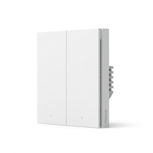 Умный выключатель Aqara Smart wall switch H1 ( with neutral, double rocker) WS-EUK04