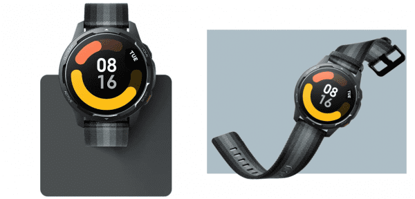 Ремешок Xiaomi Watch S1 Active Braided Nylon Strap Graphite (Black) M2122AS1 (BHR6211GL)