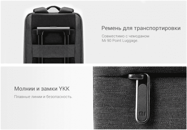 Рюкзак Mi City Backpack 2 Dark Gray (ZJB4192GL)