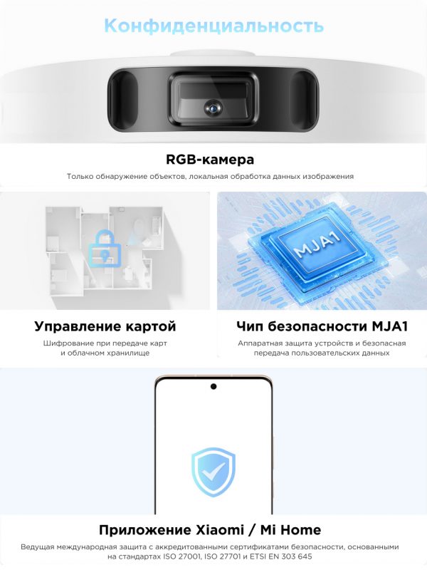 Робот-пылесос Xiaomi Robot Vacuum X10+ EU B101GL (BHR6363EU)