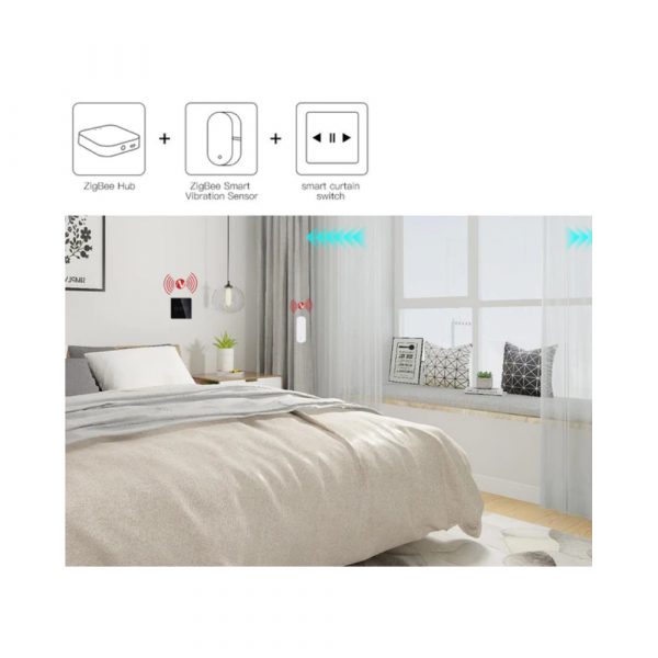 Датчик вибрации MOES ZigBee Vibration Sensor ZSS-Z-VBR — изображение 6