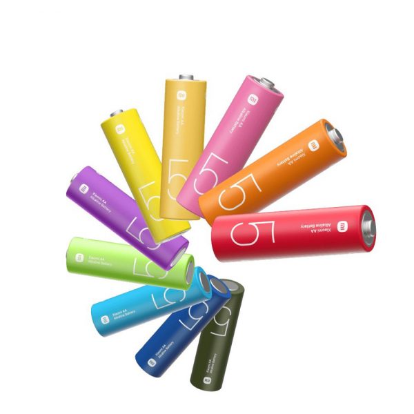 Батарейки щелочные Xiaomi AA Rainbow Batteries (10 Count) LR6 (BHR5393GL)