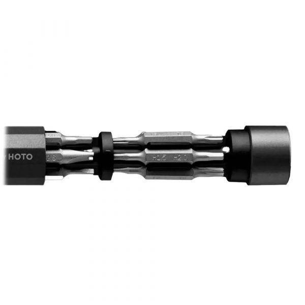 Отвёртка с набором бит HOTO Precision Screwdriver 24-in-1 (серый, QWLSD004) — изображение 5