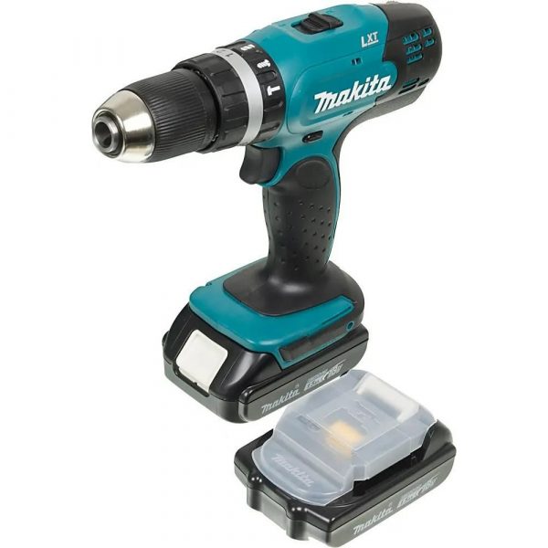 Дрель Makita аккумуляторная ударная,18В,2х1.5АчLi-ion,БЗП-13мм,0-4001300обм,4227Нм,1.7кг,чем,совм с 4Ач Li-ion