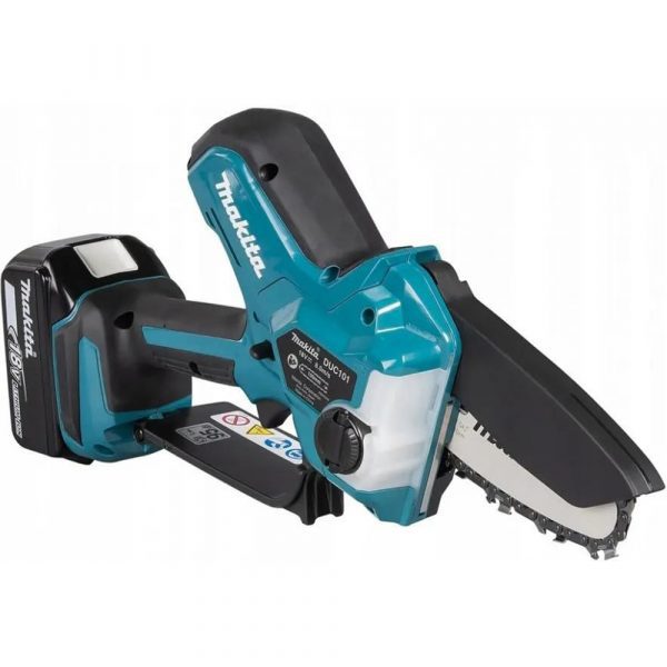 Пила цепная аккумуляторная Makita  LXT BL 18В, 320Вт,4"/10см, 0,325", 1,1мм, 8м/с, XPT — изображение 4