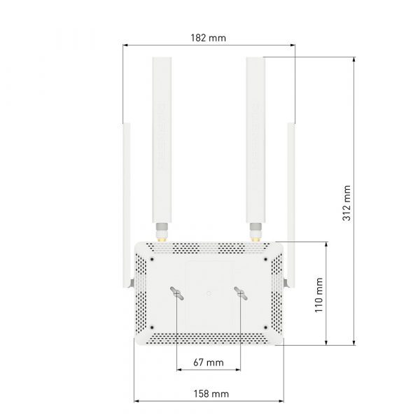 Роутер беспроводной Keenetic Runner 4G (KN-2212) N300 10/100BASE-TX/4G cat.4 белый — изображение 12