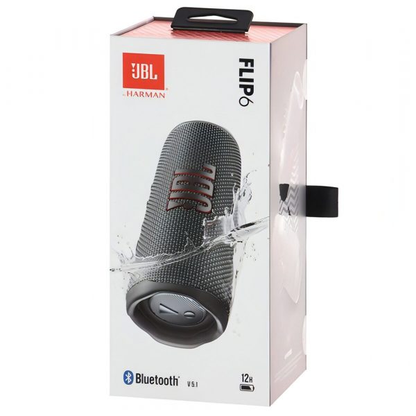 Портативная колонка JBL Flip 6 Grey (JBLFLIP6GREY) — изображение 8