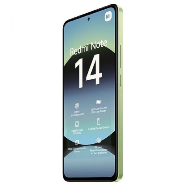 Смартфон Redmi Note 14 RU 6+128 Lime Green — изображение 3