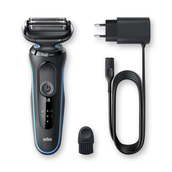 Электробритва Braun Series 5 50-M1000s. Цвет: черный/мятный — изображение 3